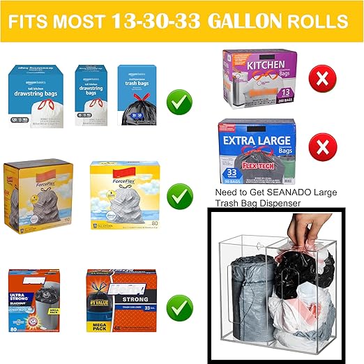 ✨ Clear Acrylic Grocery Dispenser & Organizer 🍎 | Stylish Kitchen Storage Solution 🏠 | Perfect for Pantry, Dry Food & Snacks 🍪 | Space-Saving & Durable 📦